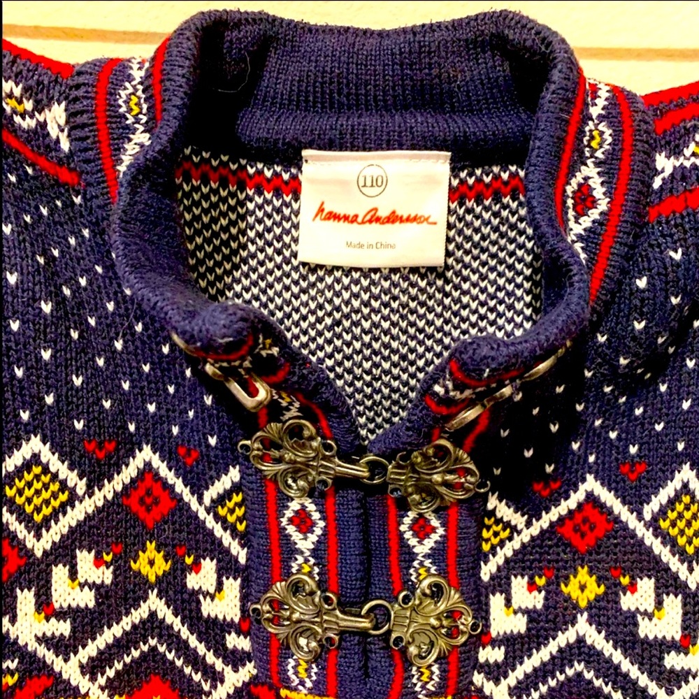 Hanna Andersson Nordic Ski Sweater - Picture 2 of 8